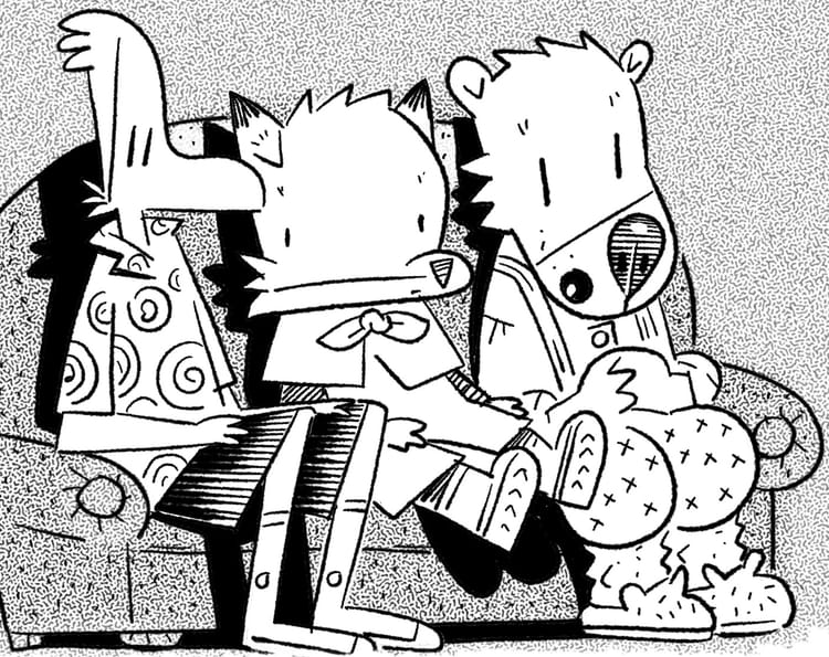 Lydia's houseboat is ice-bound!